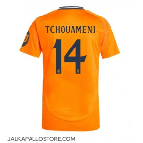 Real Madrid Aurelien Tchouameni #14 Vieraspaita 2024-25 Lyhythihainen